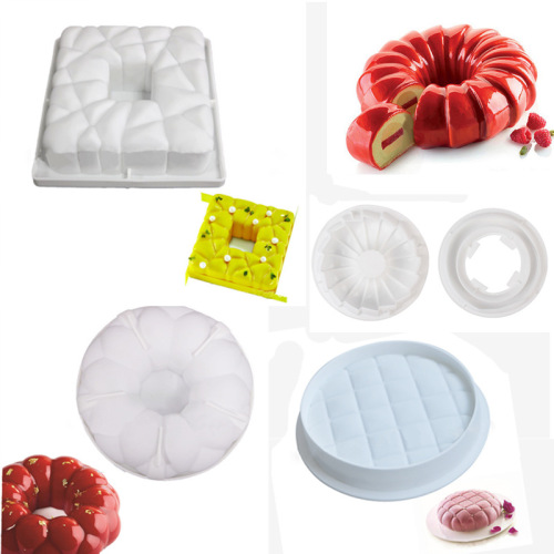 Sanxin Square Pillow Silicone Mold Square Mousse Cake Dessert Grinding Stone Sandwich Baking Tool