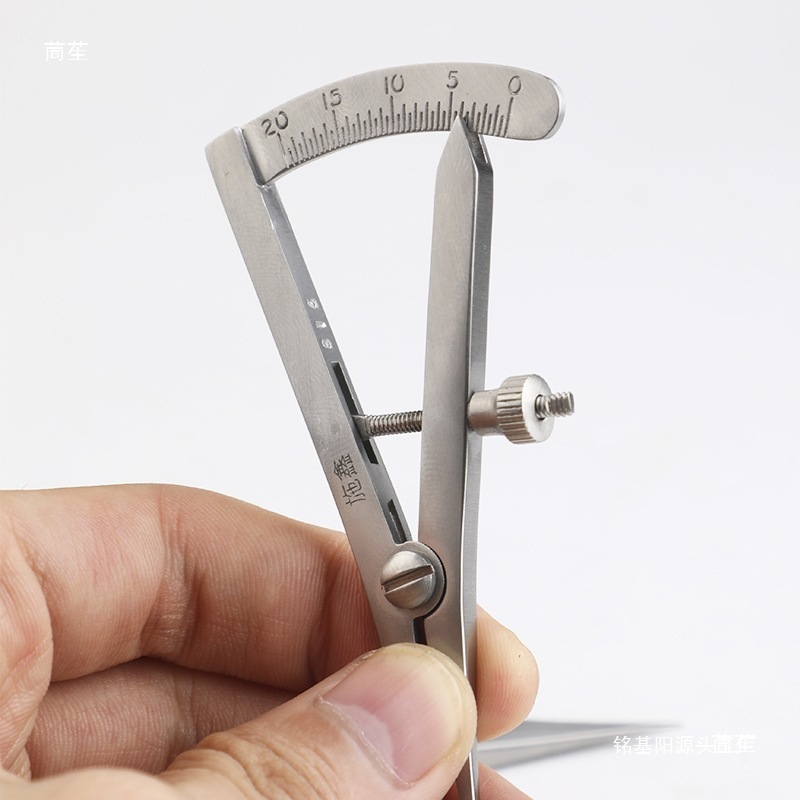 迷你间距规 带刻度皮革划线规边线器画线器 手工diy皮艺皮革工具