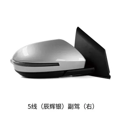 Rear mirror/rearview mirror assembly | Models, Left and Right Side - 5-wire-silver-passenger-side-door-handle-with-light