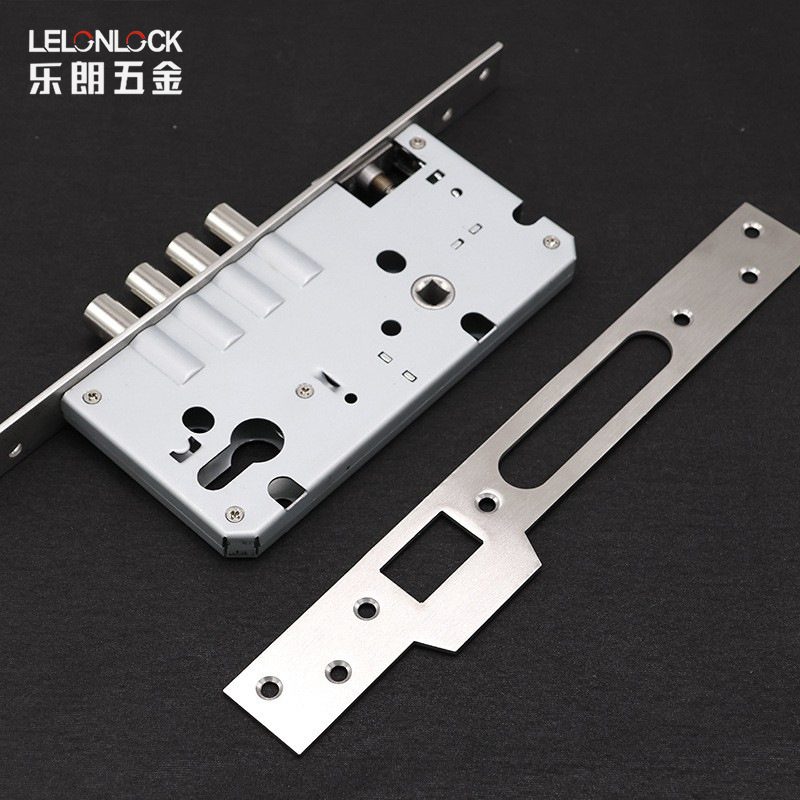 Cerradura de acero inoxidable gruesa cerradura mecánica 85 cerradura antirrobo cerradura cilíndrica antirrobo