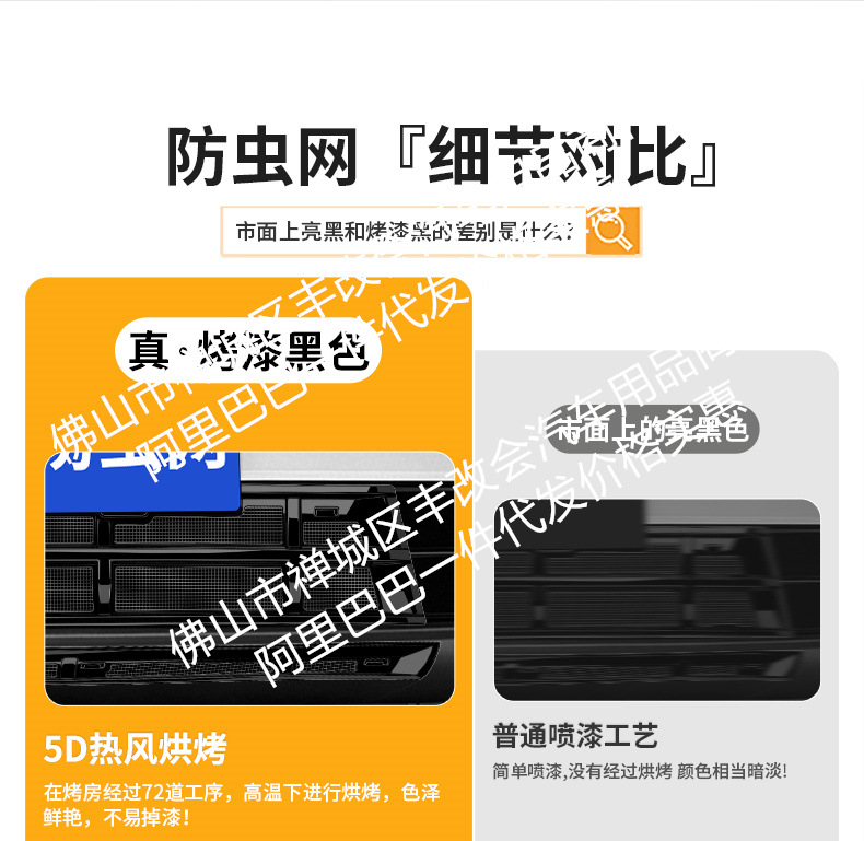 Suitable for Tiggo 5 Sport Edition Integrated Welded Car Insect-Proof Net Front Grille Special Modified Decorative Strip Accessories