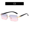 Fashionable sunglasses, brand glasses solar-powered, Korean style, 2021 collection, internet celebrity