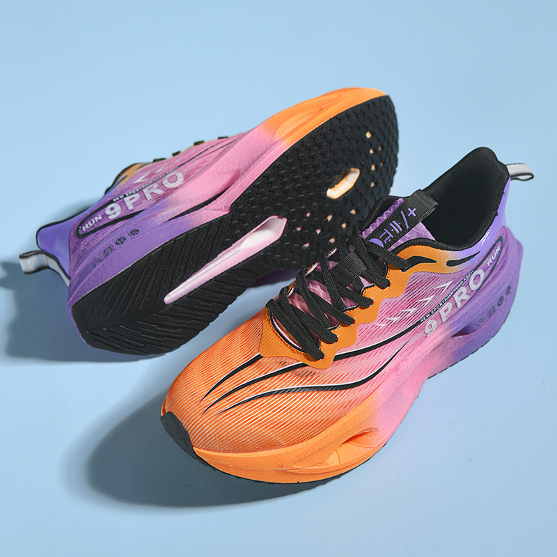 Red Rabbit 9PRO zapatos de corrida de placa de carbono nuevos zapatos de deporte transpirables antideslizantes y resistentes al desgaste zapatos de entrenamiento de combate para niños y adolescentes