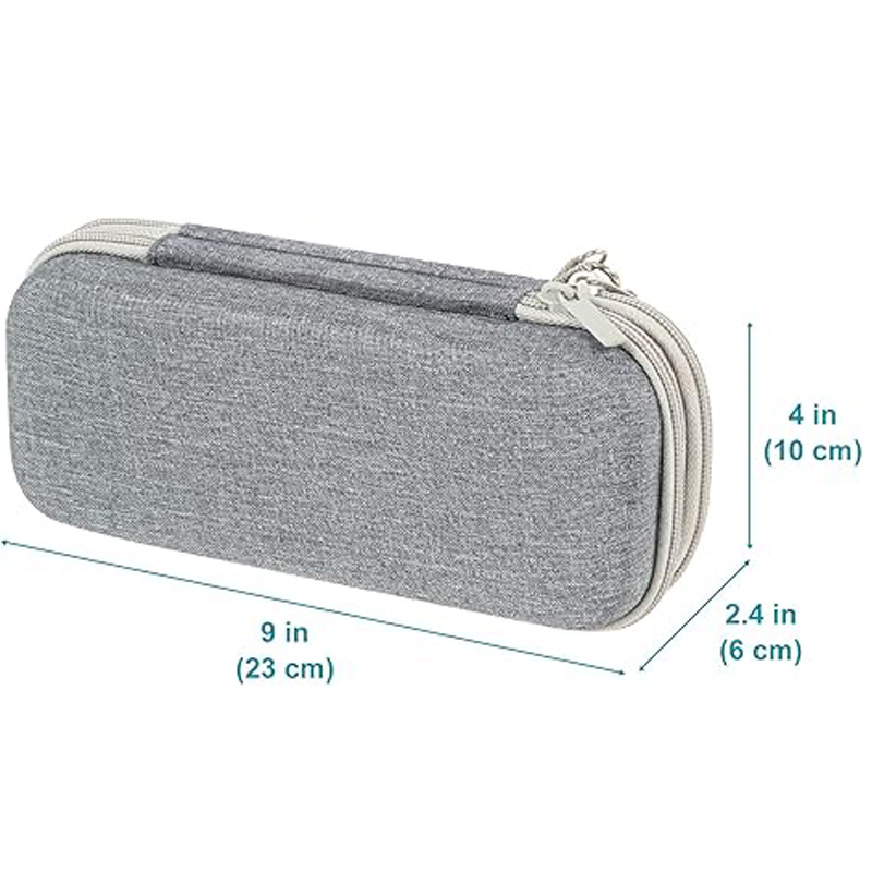Pencil case, capacious stationery with zipper, storage system, school storage bag 5