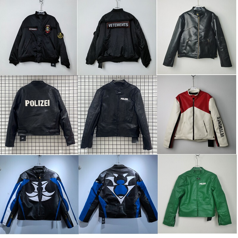 2024 new vtm special cute jacket for men and women with pu heavy industry embroidery stitching motorcycle clothing off-road wind jacket