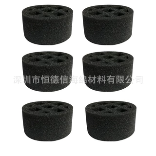 定制管道PVC管软管用通风器降噪消音棉 空调风管防尘滤尘过滤海绵