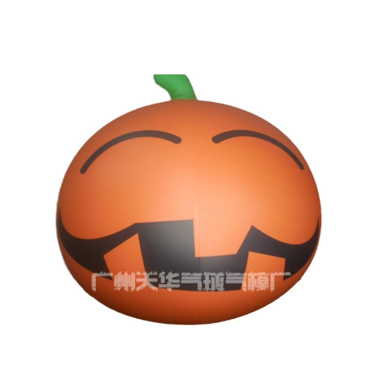 Inflable modelo de suministro de fabricantes de decoración de Halloween color cambiante inflable de calabaza modelo inflable PVC cerrado-Aire calabaza modelo inflable