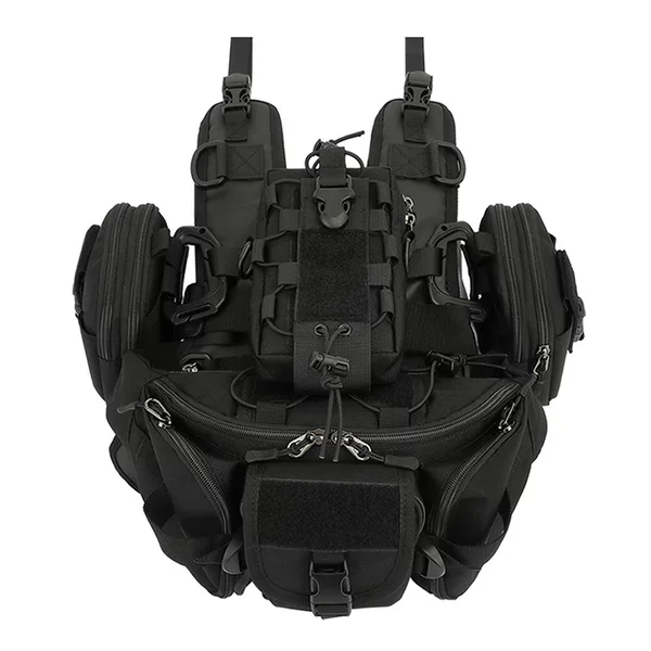 Cross-Border Supply of Universal Motorcycle Plastic Fuel Tank Bag Motorcycle Waterproof Riding Bag Mounting Base Fuel Tank Vest