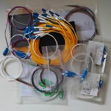 FTTH光纤分光盒2分8阻燃ABS插片式光分路器防水壁挂8口光缆分纤箱