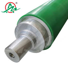 佛山胶辊厂家 不锈钢滚筒输送机包胶托辊主被动轮 聚氨酯包胶辊筒