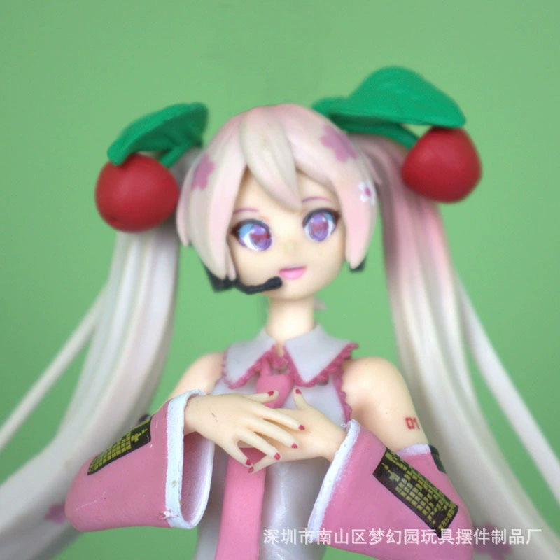 Двухмерная аниме-фигура Хацунэ Мику, Sakura, принцесса Хацунэ, настольная подарочная модель украшение