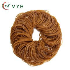 Factory-direct supply: Vietnam-Viet-Italy VYR43 * 0.9 natural-color rubber bands, rubber rings, elastic bands—eco-friendly and made from cowhide leather.