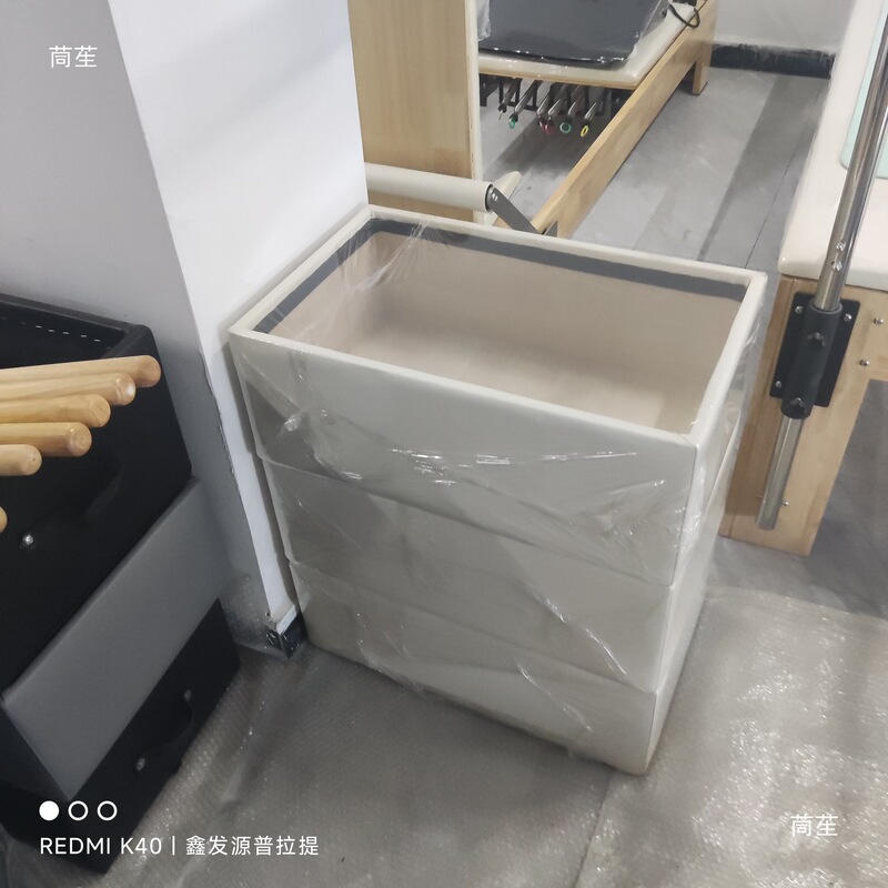 Pilates Core Size Bed Box Color Pilates Square Box Square Box Can Moon Square Box Black White