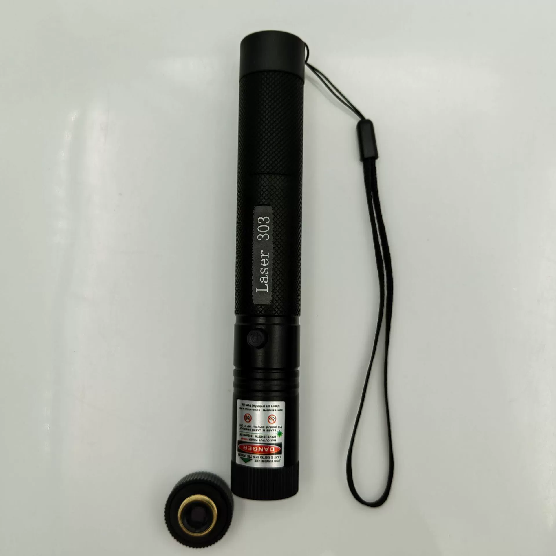 [批发激光笔头绿外线镭射手电筒laser303满天星可单点远射售楼沙盘]