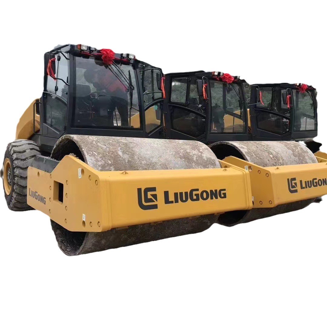 XCMG XS223JE (22T) 26T Shanxi usado rodillo de acero único 22 toneladas rodillo XS202J XS225