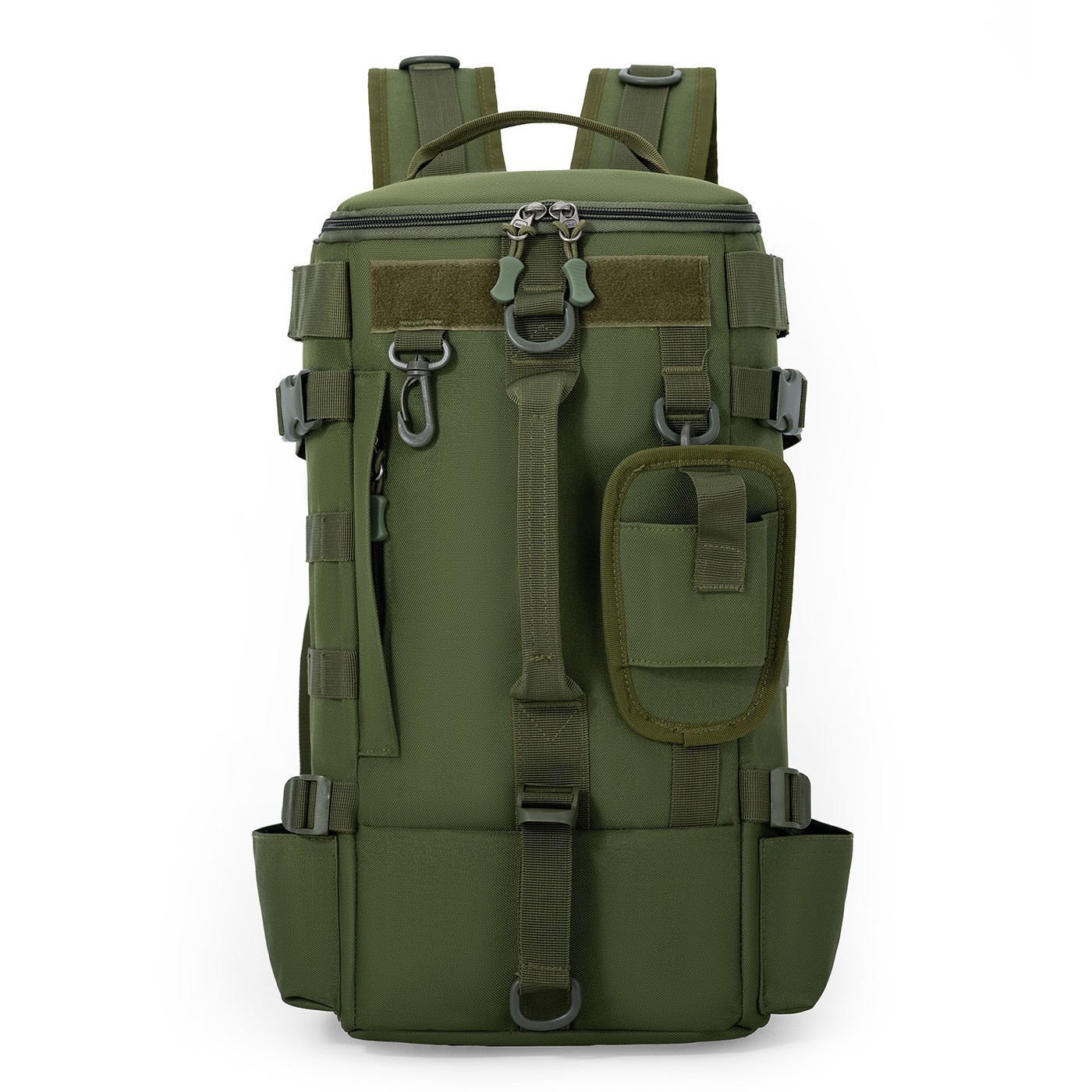 Multifunctional Tactical Waterproof and Wear-Resistant Large-Capacity Double-Shoulder Lure Bag Outdoor Hiking Travel Bag Dual-Rod Computer Backpack
