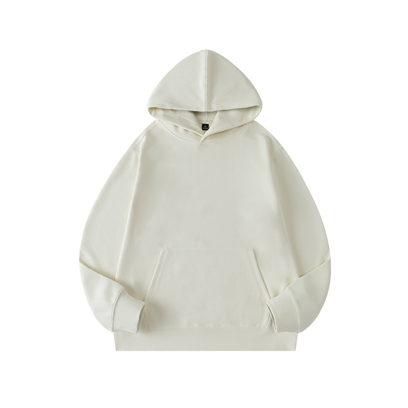 Otoño color sólido cross-border hoodie americano pesado ropa de trabajo con capuchona marca de moda masculina alta sensación suéter personalizada