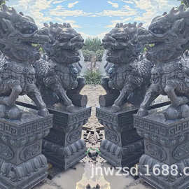 曲阳石雕麒麟多少钱一对 山东石麒麟价格 福建石材麒麟图片大全