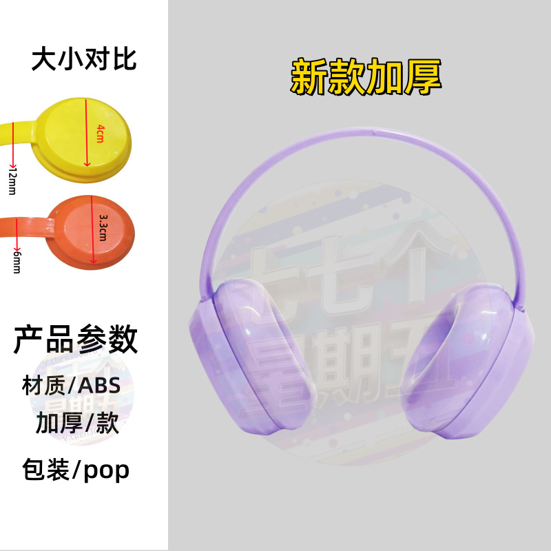 Labubu17CM拉布布Wakuku10厘米娃Dimoo换装耳机防护护目防尘眼镜|undefined