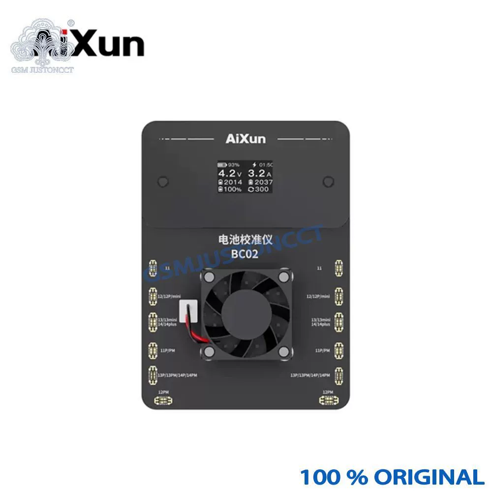 Aixun BC02 батареи циркуляции машина калибровки здоровья изменения эффективности ремонта инструмент Apple работает циркуляции машина