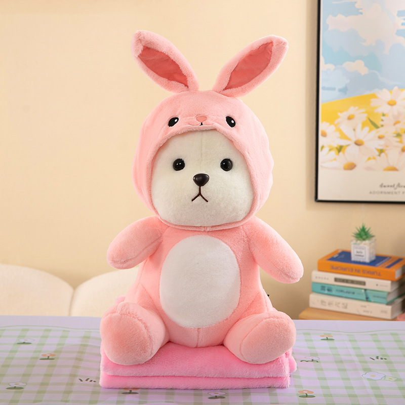 모자 곰 토끼