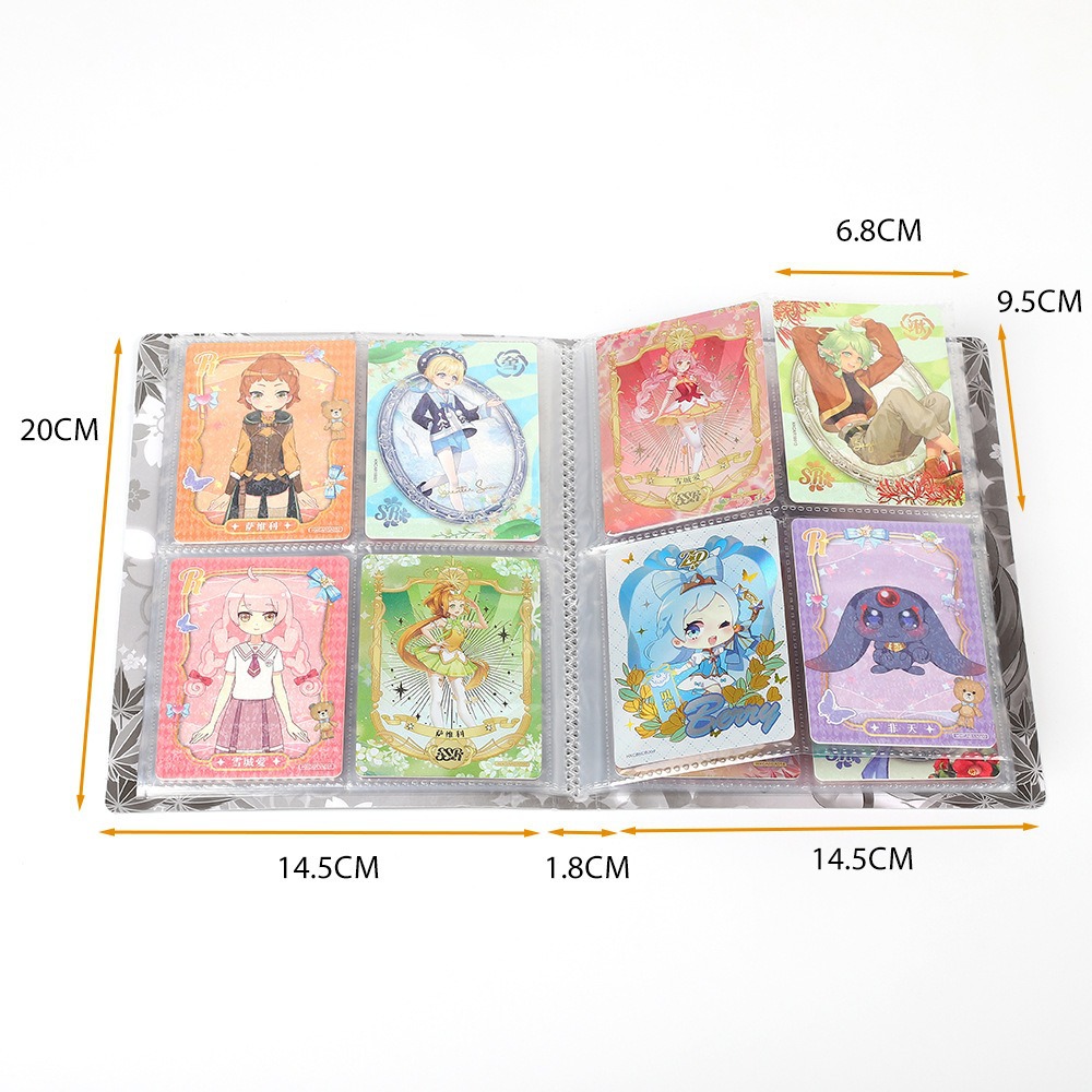 小花仙收藏册小花仙闪卡收纳典藏册花之法典游戏卡牌精灵王游戏卡