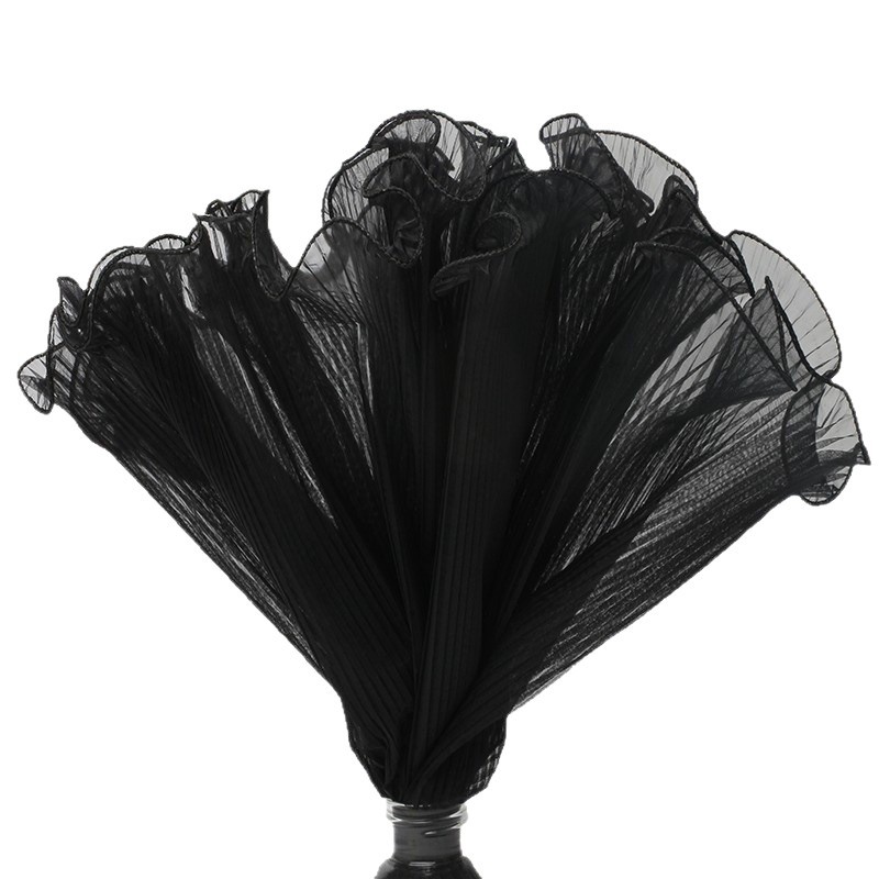 Perla aerosol hilo flor bolsa de embalaje flor hilo ramo material Rosa malla flor tienda material onda hilo al por mayor