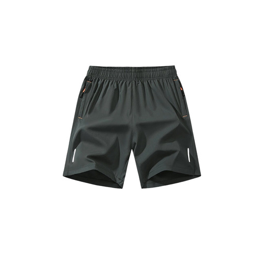 Wholesale Five-Pocket Casual Beach Shorts for Men, Ice Silk, Plus Size, Summer Thin Model, Running and Sports Loose Short