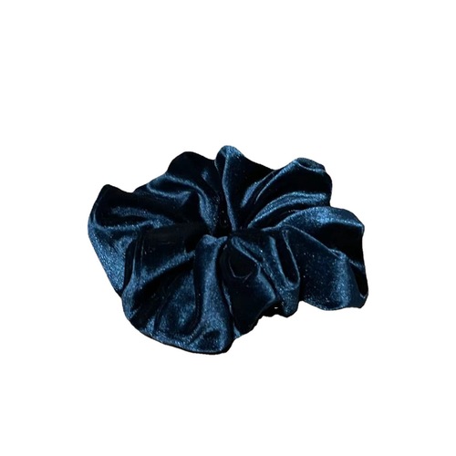 Glamorous Vintage Satin Bowel Hair Tie with Bohemian Style for Women