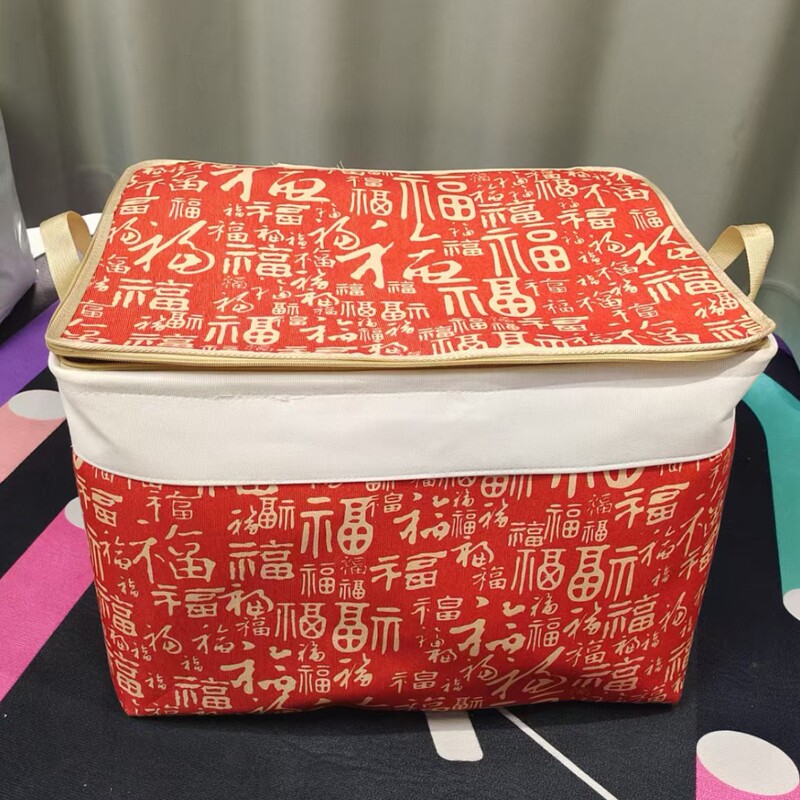 120L 新しいキャンバス収納袋大容量厚みのある整理おもちゃアーティファクト移動衣類キルト生地|undefined