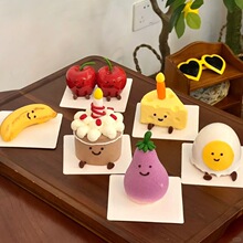 ����Jellycat��ż����Ľ˹ģ���㽶ѩ��ƻ���轺ĥ�߷����ɿ���ģ