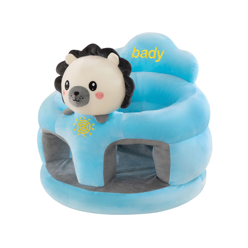 Bebés de dibujos animados para aprender a sentarse en el sofá, bebés y niños pequeños para aprender a sentarse contra caídas, ejercicios de asiento, artefactos mágicos para niños pequeños sofá taburetes