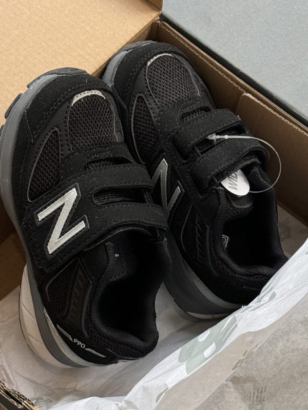 新型児童純原高バージョン春秋新型NB990男女童靴弾性帯童靴運動レジャー靴|undefined