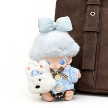 dimoo新生日记系列搪胶毛绒公仔衣服冬日毛衣头饰套装心动特调穿