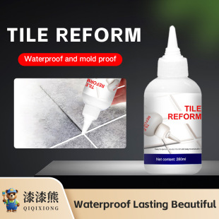 Lacquer Bear Cross-Border Caulking Agent Temu Tile Floor Caulking Agent Household Caulking Glue White Hand Squeezing Caulking Agent