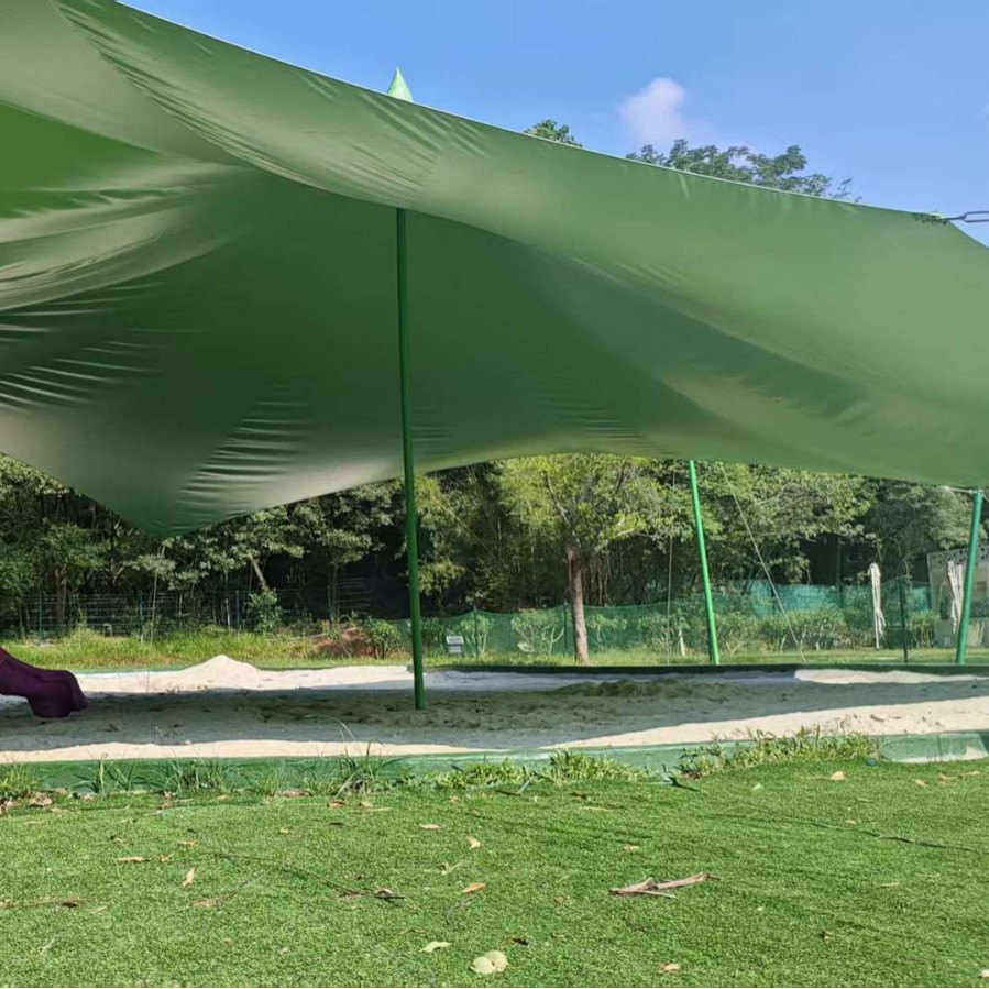 Camping al aire libre Octopus sky tent pico único pico doble pico tres pico super gran montaña Wanchong sombreado a prueba de lluvia