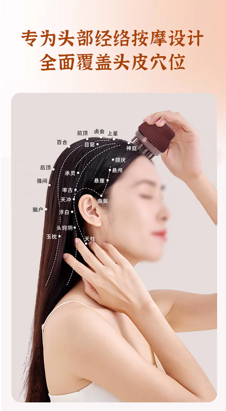 Moxibustion Comb with Exquisite Jar, Specially Designed for Beauty Salons and Wellness Centers, for Meridian-Clearing Massage, Anti-Scalding, Open Flame Moxibustion Comb detail image 4