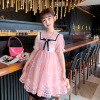 Children's dress, summer lace small princess costume, summer clothing, cute skirt, Korean style