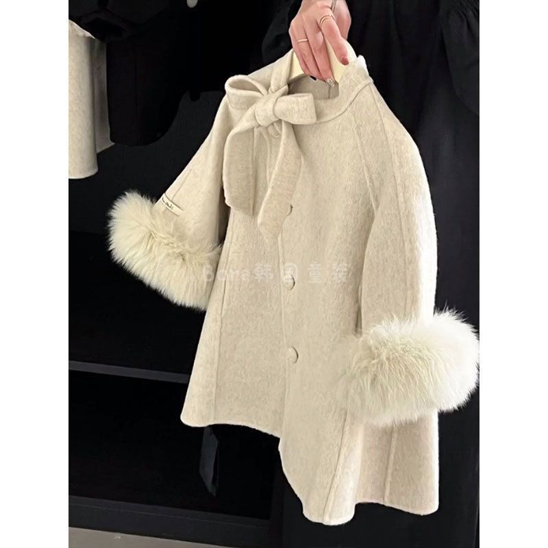 Girls' Outwears, Kidsren's Woolen Outwears, Autumn and Winter 2025 New Kidsren's Design, Korean Style Baby Cardigan Cotton Girls' Outwears, Kidsren's Woolen Outwears, Autumn and Winter 2025 New Kidsren's Design, Korean Style Baby Cardigan Cotton