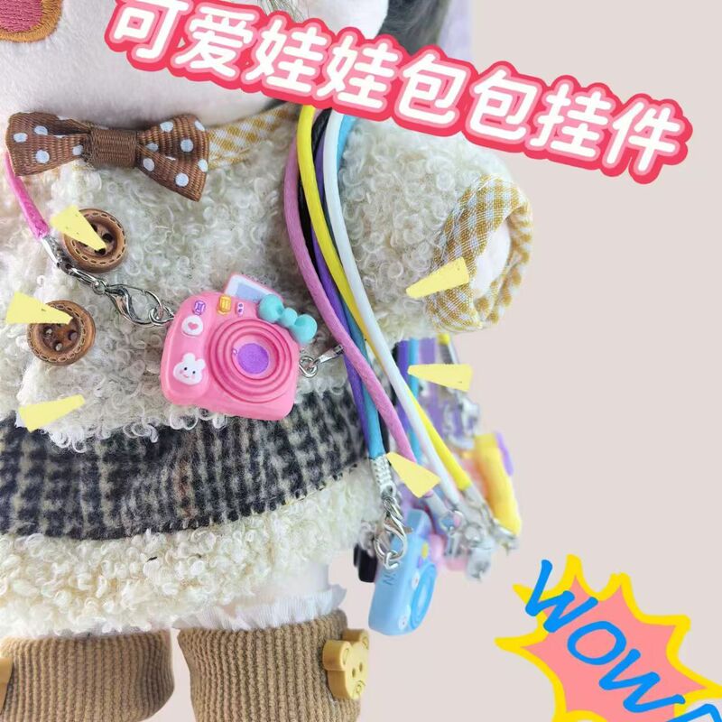 Cq92 Dollhouse Mini Cartoon Model Small Camera Bow Tie Neck Accessory Doll Ornament