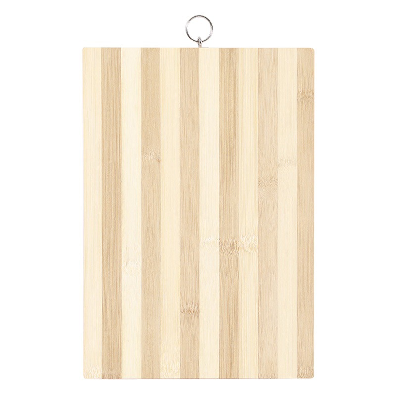Striped Bamboo Cutting Board, Bamboo Chopping Board for Home Use, Antibacterial and Mold-Resistant Kitchen Board, Rectangular Cutting Board, Cross-Border Wholesale