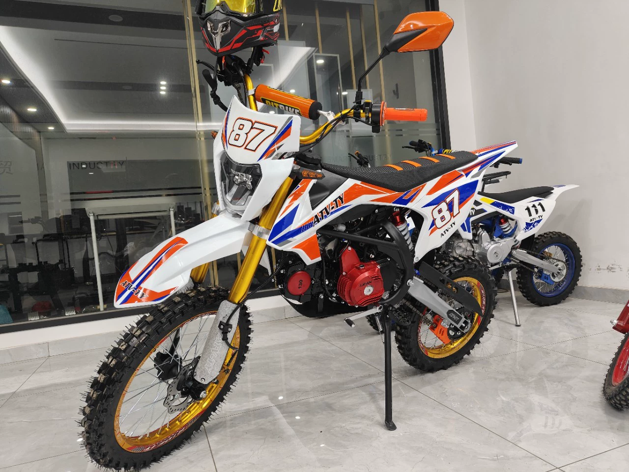 Элитный внедорожный мотоцикл K65, гористая местность, мan-лиса 130cc бензиновый мотоцикл-карт