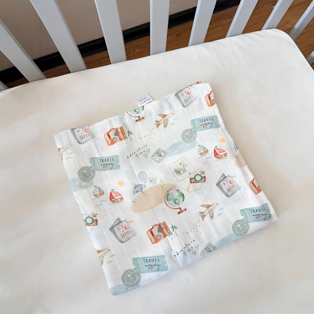 Pañuelo de gasa para recién nacidos, manta de bebé de algodón de bambú transpirable, bufanda de bebé, sala de partos, toalla cuadrada grande, manta