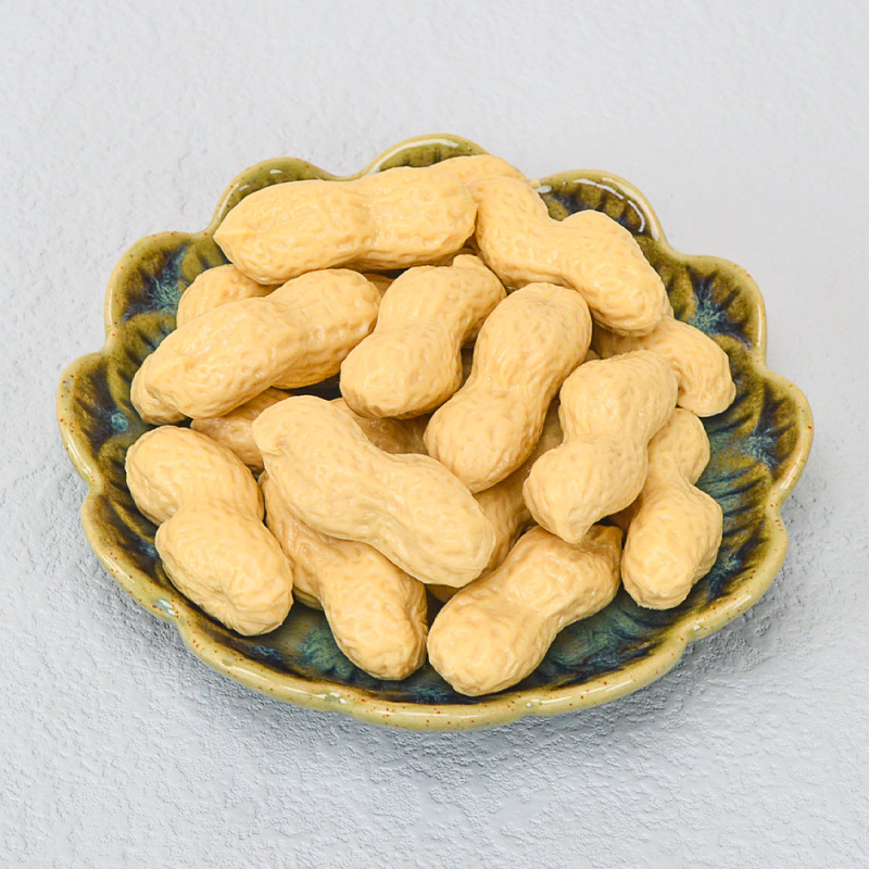 1対1落花生の模型に食べ物の模型を置いて落花生のドライフルーツを炒めて立体的にショーウインドーを飾って一時的に道具を食べて遊ぶ|undefined
