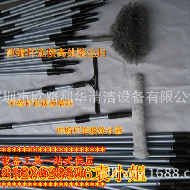 不锈钢玻璃刮 玻璃清洁器 单面玻璃擦窗器 擦窗刷 擦玻璃器35CM