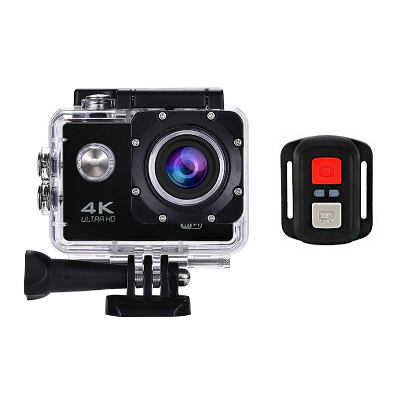 4k anti-shake single screen without touch screen with remote control camera