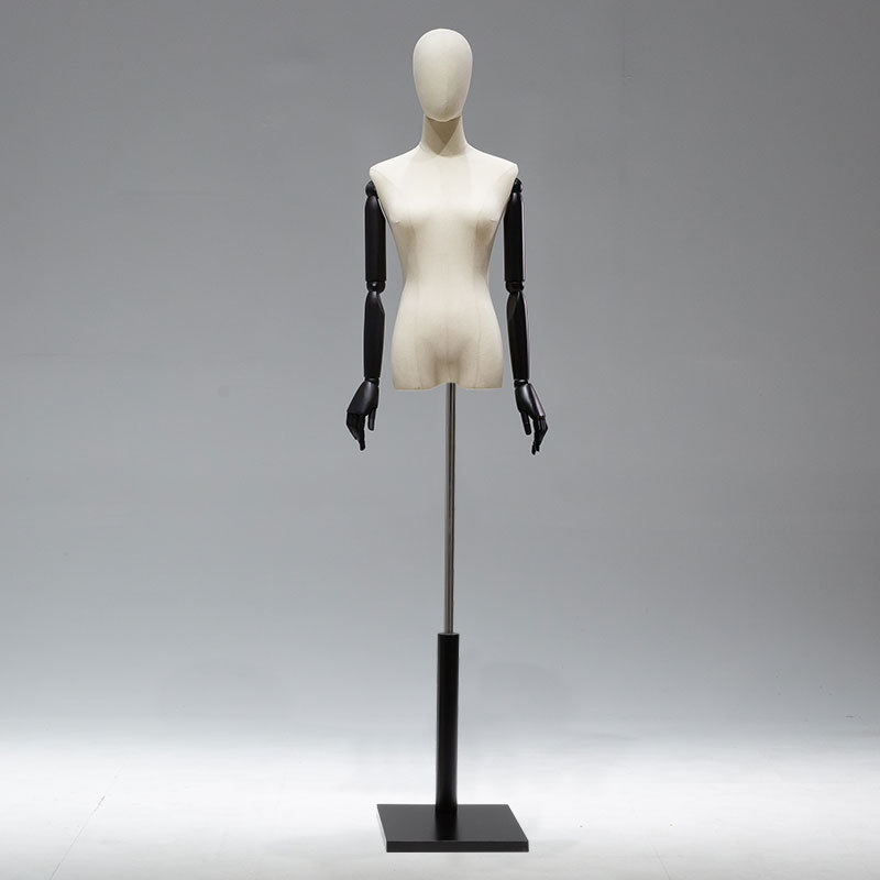 Maniquíes de exhibición, tienda de ropa, maniquí de medio cuerpo femenino, escaparate de ropa femenina, perchero para maniquíes, maniquí para vestidos de novia, soporte de exhibición para modelos.