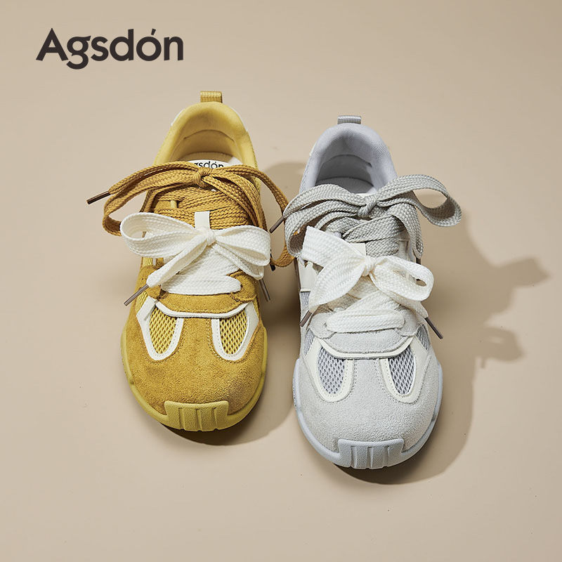 Augustion Ballet alemán zapatos de entrenamiento femenino 2025 nuevo verano plano casual suela blanda zapatos deportivos malla Forrest