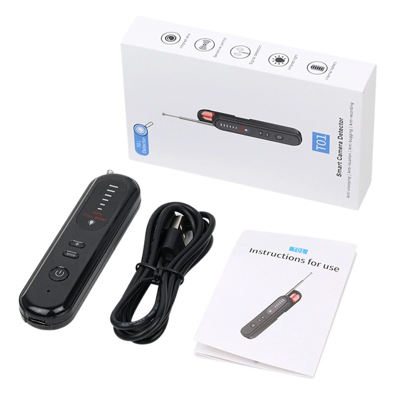 Детектор камеры, анти-скрытая камера, защита от слежения, инфракрасная сигнализация обнаружения, детектор GPS-сигнала T01