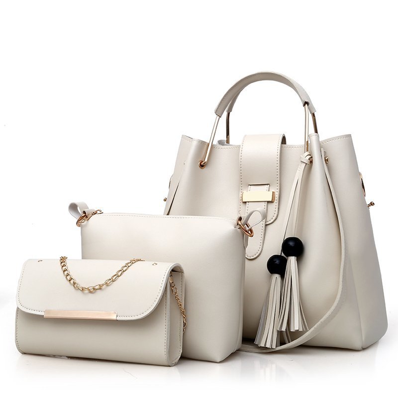 Bolsos transfronterizos nuevos bolsos de moda de tres piezas bolsos para niños bolsos de hombro para mujeres casuales bolsos image 7